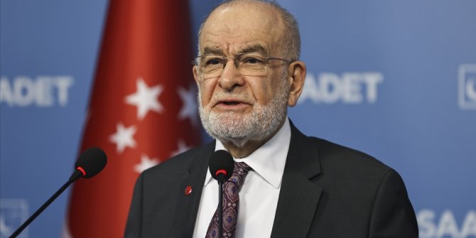 Saadet Partisi Genel Başkanı Karamollaoğlu: Parti kapatmaların nihayete ermesi gerektiğini düşünüyoruz