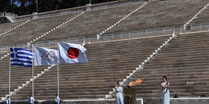 2020 Tokyo Olimpiyatları'nın Japonya'daki meşale turu Fukuşima'da başladı