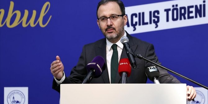 Bakan Kasapoğlu: Gençlik için hep birlikte Sayın Cumhurbaşkanımızın önderliğinde gayret gösteriyoruz