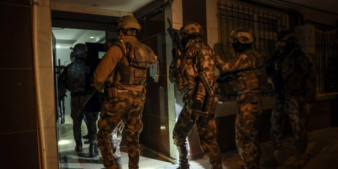 İstanbul'da terör örgütü PKK'ya yönelik operasyonda 7 şüpheli yakalandı
