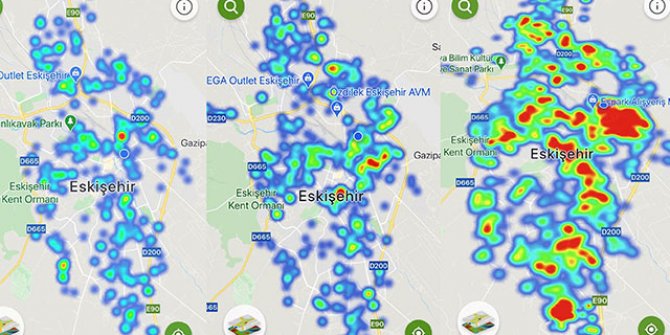 Eskişehir’de HES risk haritası kızardı