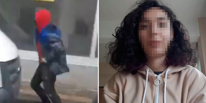 Genç kızın görüntülediği taciz şüphelisi mavi montundan tespit edilip yakalandı