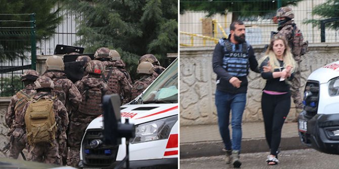 Diyarbakır'da evde alıkonulanları kurtarma operasyonu  
