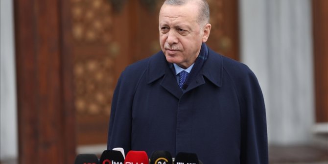 Cumhurbaşkanı Erdoğan: (Aşılama çalışmaları) Temenni ederiz ki mayıs, haziran gibi bu iş tamamlansın