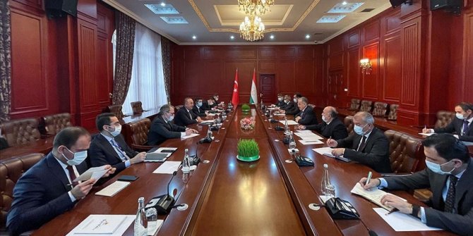 Bakan Çavuşoğlu: Tacikistan'ın bölgesel projelerde yer almasını güçlü şekilde destekliyoruz