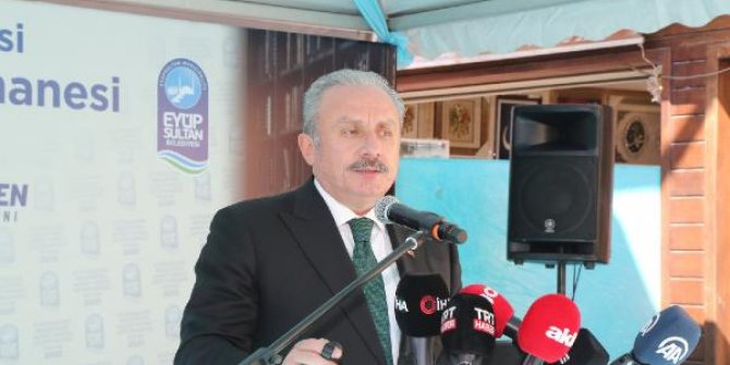 TBMM Başkanı Şentop, Eyüpsultan’da kütüphane açılışına katıldı
