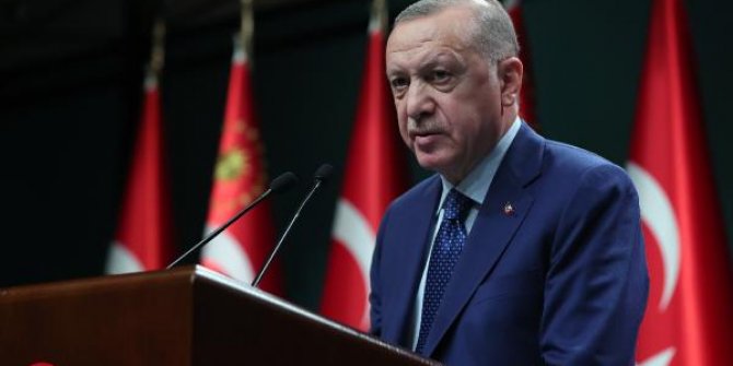 Cumhurbaşkanı Erdoğan: Kırmızı kategorideki illerde hafta sonu kısıtlaması cumartesi ve pazar olacak