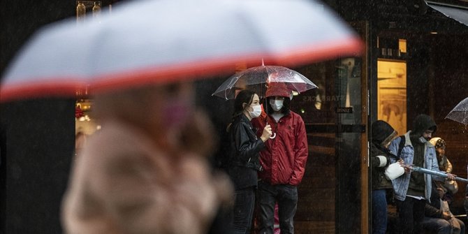 Marmara Bölgesi'nde aralıklı yağmur ve sağanak bekleniyor