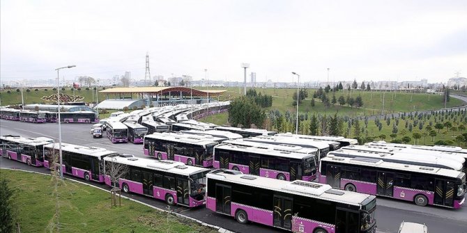 İstanbul'da turkuaz ve erguvan renkli otobüslerin sarıya boyanması ihalesi sonuçlandı
