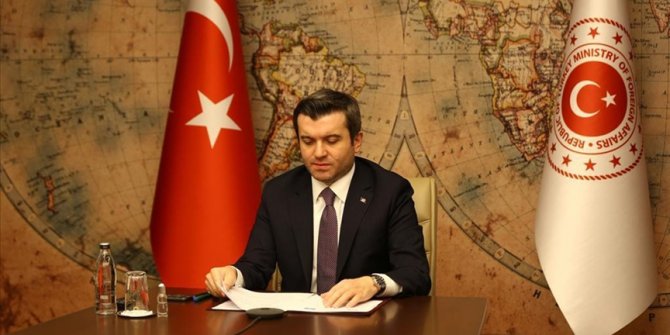 Dışişleri Bakan Yardımcısı Kıran, BM ve AB'nin düzenlediği Suriyeliler için yardım konferansında konuştu