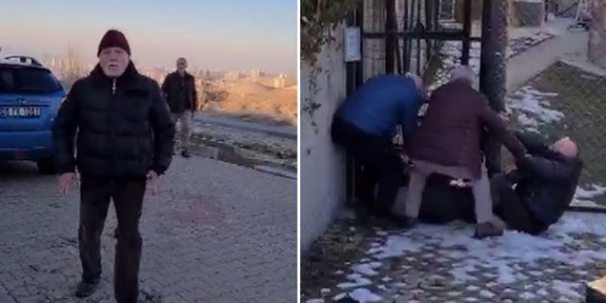 Köpeğe tekme attığı için uyaran hayvansever çifti darbetti
