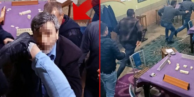 Kumar baskınında kaçmaya çalıştıkları pencerede polisle karşılaştılar