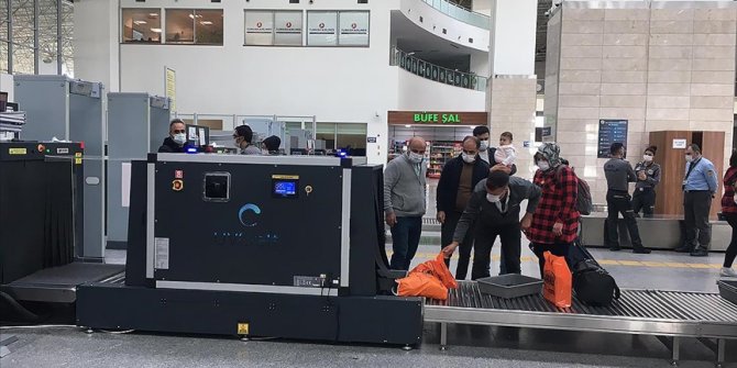 Türkiye'deki havalimanlarında UV ışınlı hijyen dönemi