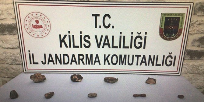 Kilis’te, 170 milyon yıllık 7 fosil ele geçirildi