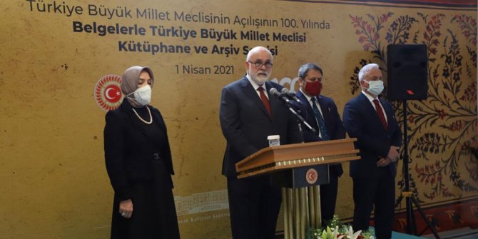 TBMM’de “Kütüphane ve Arşiv Hizmetleri”nin kuruluşunun 100’üncü yılı sergisi açıldı