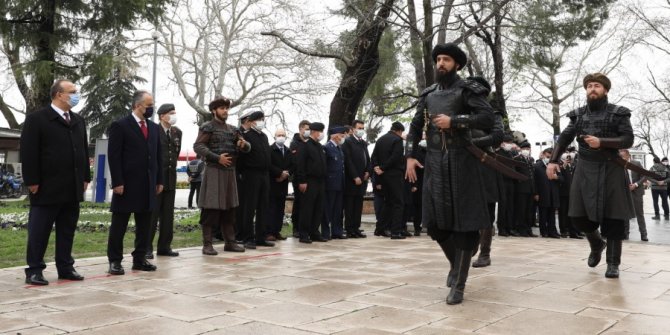 Bursa'nın fethinin 695. yıl dönümü törenle kutlandı