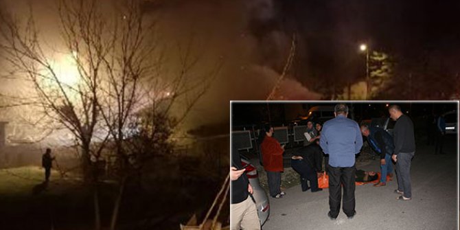 Tokat'ta, müstakil 2 evde çıkan 'şüpheli' yangında düğün çeyizi kül oldu