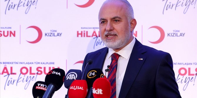 Türk Kızılay Genel Başkanı Kerem Kınık, ramazanda yapılacak yardımları anlattı