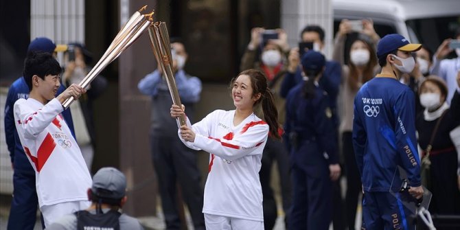 Tokyo Olimpiyatları meşale turunun Osaka ayağı Kovid-19 nedeniyle iptal edildi