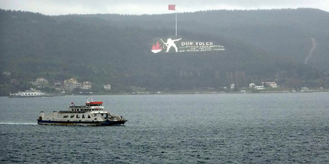 Bozcaada'ya bazı feribot seferleri iptal edildi