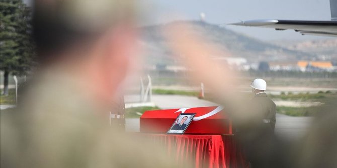 Şehit Piyade Uzman Onbaşı Çakır'ın cenazesi memleketine gönderildi