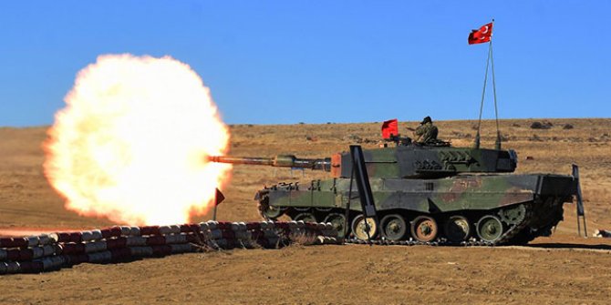 MSB: Ankara'da tank topu atışları icra edildi