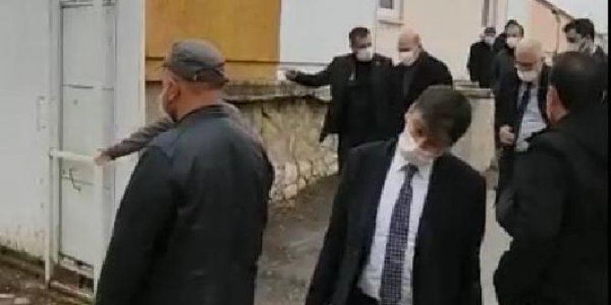 Bakan Soylu’nun helikopteri kötü hava şartlarından Bilecik’e iniş yaptı