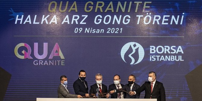 Borsa İstanbul’da gong Qua Granite için çaldı