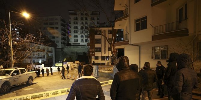 Ankara'da çökme tehlikesi nedeniyle 8 katlı bina boşaltıldı