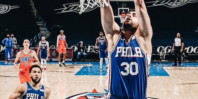 NBA'de Philadelphia 76ers, Furkan Korkmaz'ın üstün performansıyla kazandı