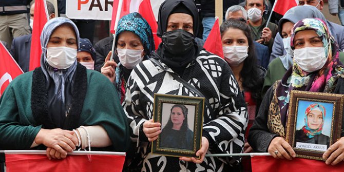 HDP önündeki eylemde 588'inci gün; aile sayısı 226 oldu