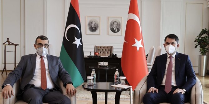 Çevre ve Şehircilik Bakanı Kurum, Libya Yerel Yönetimler ile İskan ve İmar bakanlarıyla ayrı ayrı görüştü