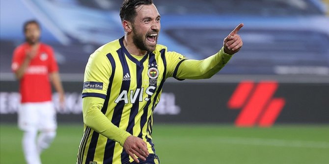 Sinan Gümüş Süper Lig'deki 100. maçında gol atmanın mutluluğunu AA ile paylaştı