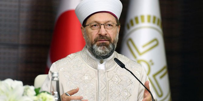 Diyanet İşleri Başkanı Erbaş'tan, Geert Wilders'ın paylaşımına tepki