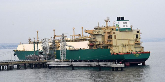 Nijerya'dan gelen dev tanker, Tekirdağ'da