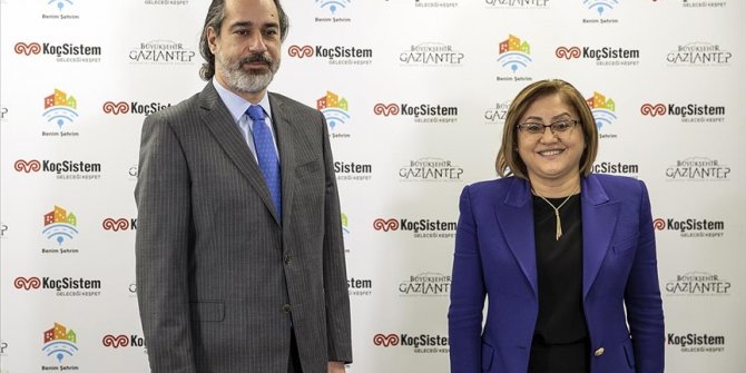Gaziantep Büyükşehir Belediyesi ile KoçSistem'den akıllı şehir iş birliği