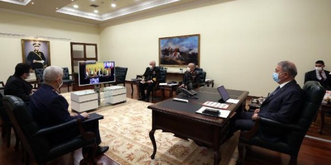 Bakan Akar, NATO'nun Afganistan toplantısına katıldı