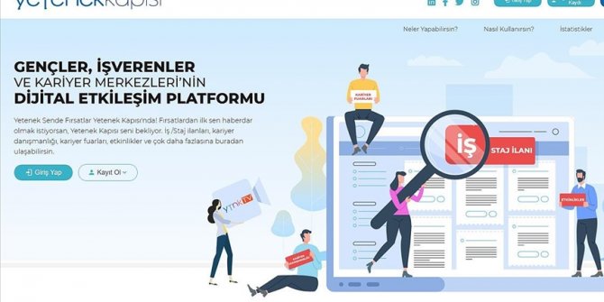 Yerli ve milli dijital kariyer platformu Yetenek Kapısı yeni arayüzüyle yayında