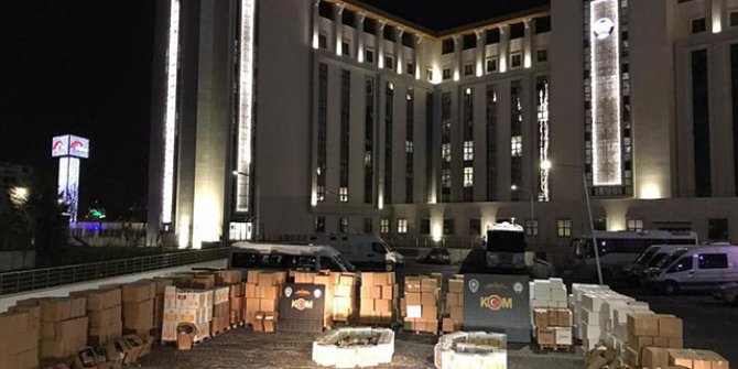 Ankara'da bandrolsüz makaron operasyonu: 3 gözaltı