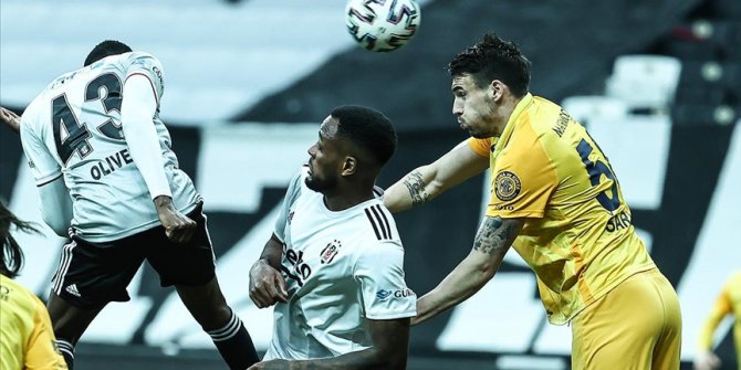 Lider Beşiktaş, MKE Ankaragücü maçında 2 puan yitirdi