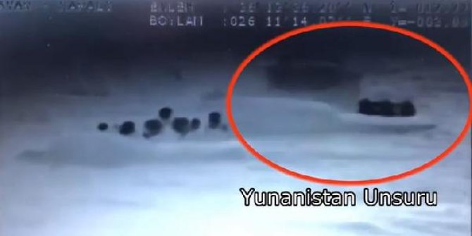 Yunanistan'ın geri ittiği 41 düzensiz göçmen kurtarıldı