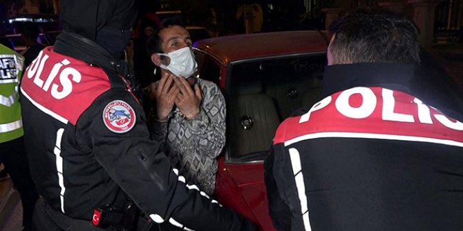 'Dur' ihtarına uymayıp kaçan 4 kişiden ikisi yakalandı 