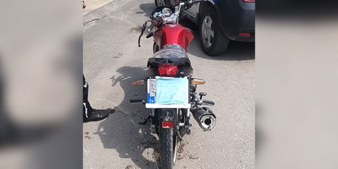 Plakasını maskeyle gizleyen sürücü kovalamacayla yakalandı, 7 bin lira ceza uygulandı 