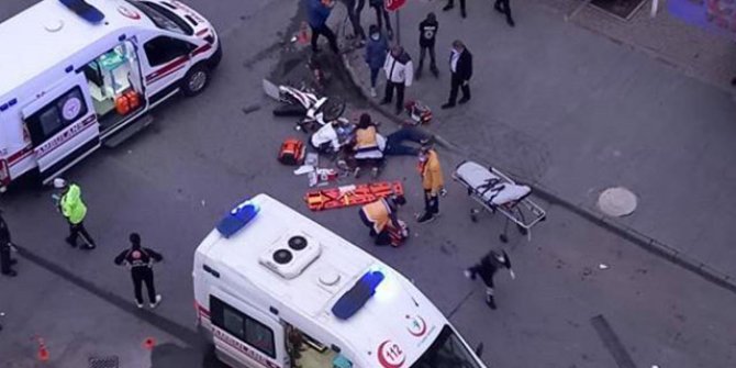 Ambulansın çarptığı motosikletli öldü