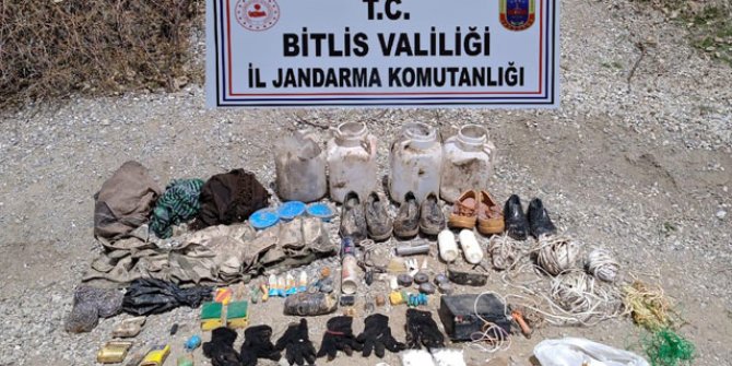 Bitlis kırsalında patlamaya hazır 500 gram TNT kalıbı ele geçirildi