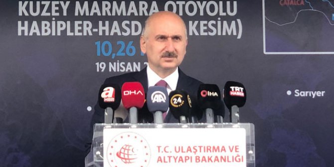 Bakan Karaismailoğlu'ndan Kanal İstanbul ile ilgili açıklama