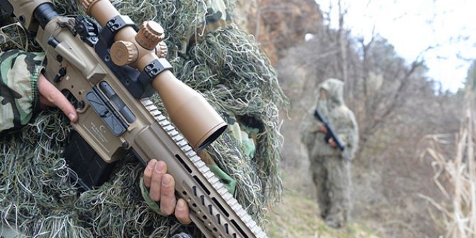MSB: Keskin nişancılar eğitimlerine devam ediyor