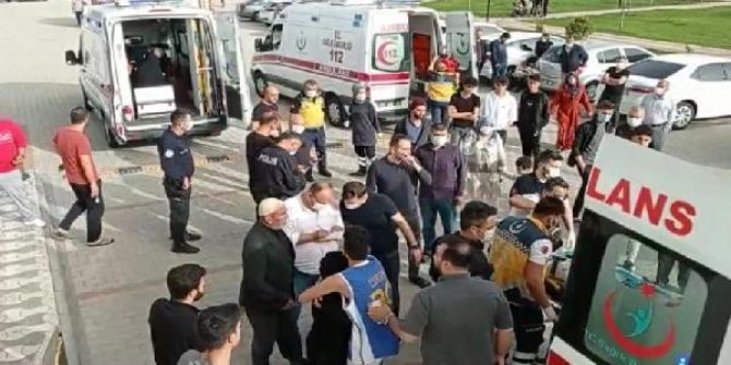 Asansör 11'inci kattan yere çakıldı; baba oğlunu kucağına alarak kurtardı