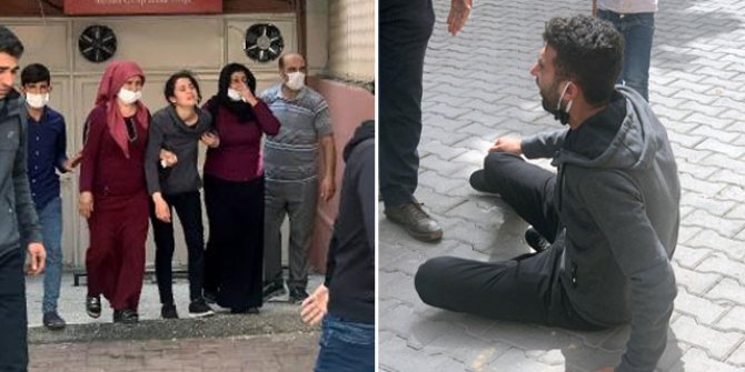 Televizyon ünitesinin altında kalan Muhammed öldü, babası cenazesini alırken yere yığıldı