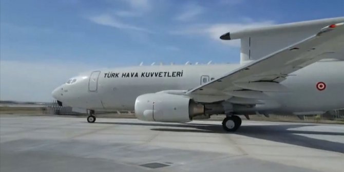 TSK'nın E-7T HİK uçağı, ilk defa başka bir NATO ülkesi hava sahasında görev yaptı